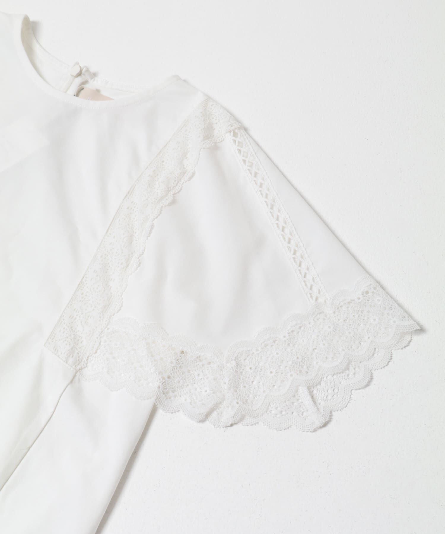 URBAN RESEARCH ROSSO「MARILYN MOON　LACED  SLEEVE CUTSEW」|Tシャツ・カットソー|