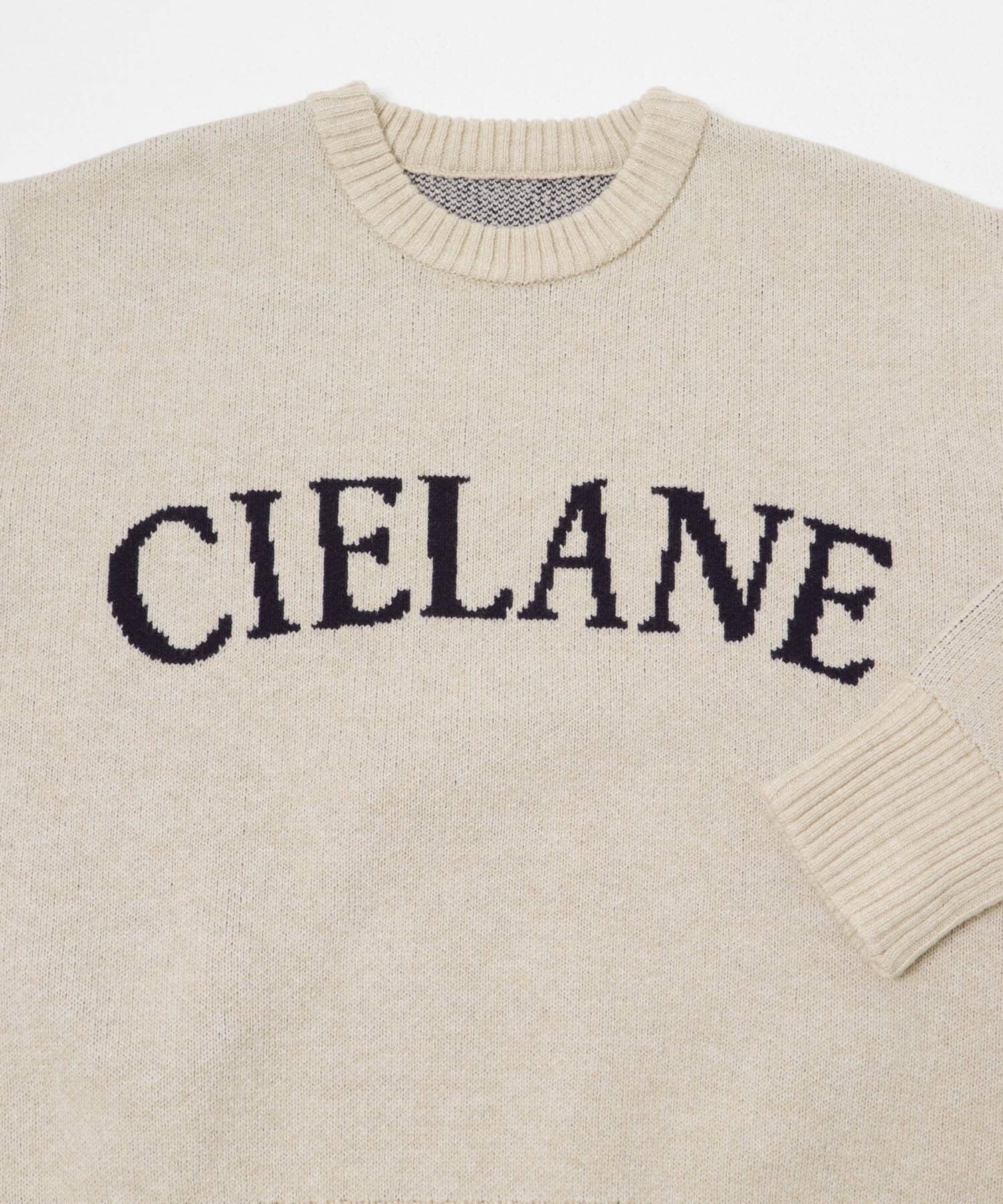 SENSE OF PLACE by URBAN RESEARCH「『洗濯可』ジャガードロゴニット」|ニット・セーター|