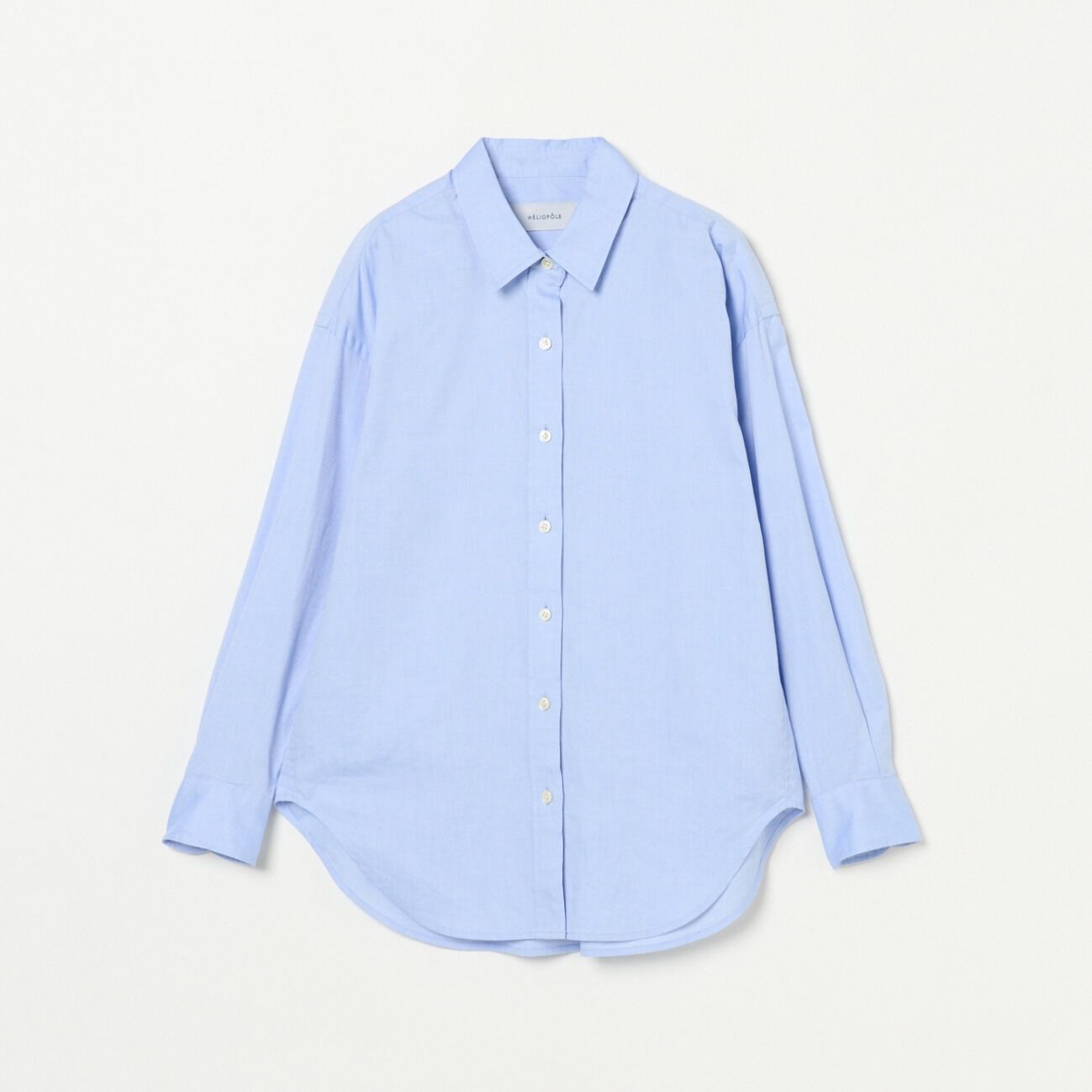 HELIOPOLE「HELIOPOLE the  EDITOR SHIRT」|シャツ・ブラウス|サックス