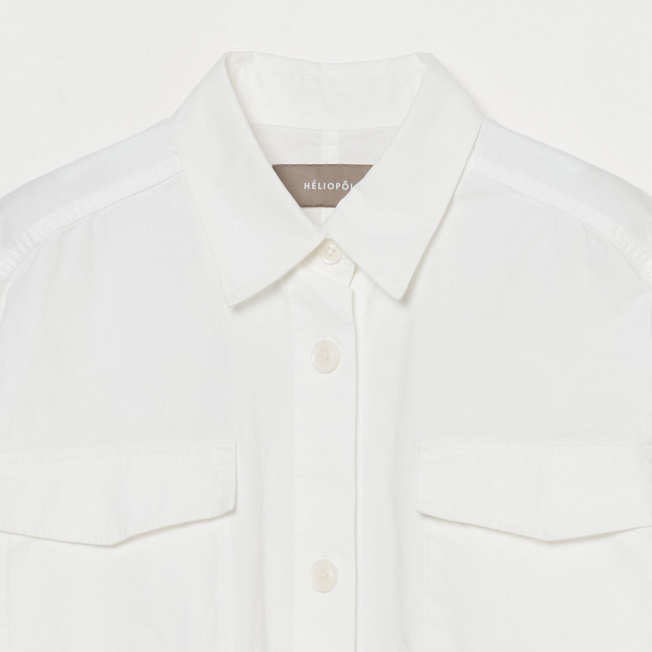 HELIOPOLE「HELIOPOLE WASHED HALF SLEEVE SHIRT」|シャツ・ブラウス|