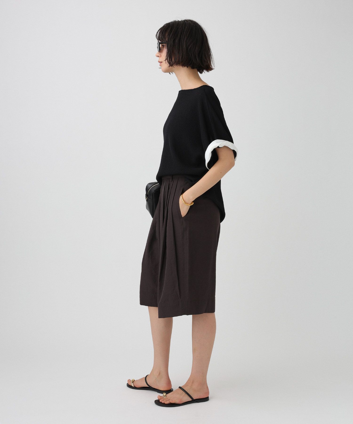 BABYLONE「タックハーフパンツ」|その他|