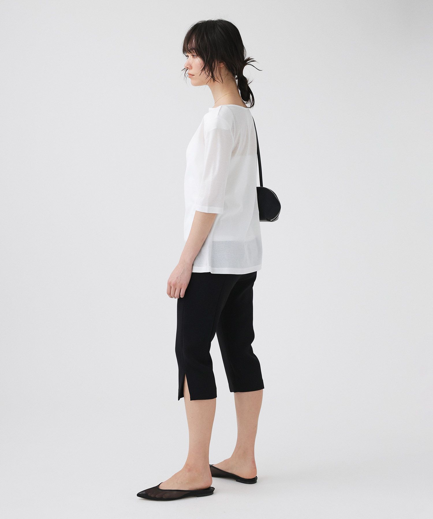 BABYLONE「フライスパワショルTEE」|Tシャツ・カットソー|