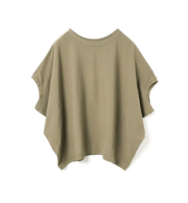 mizuiro ind「mizuiro ind コクーンワイドプルオーバー」|Tシャツ・カットソー|ダークベージュ