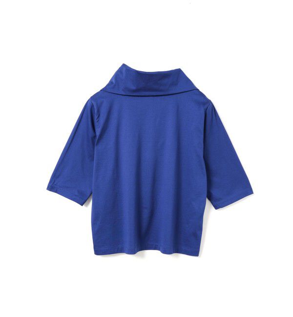 mizuiro ind「mizuiro ind アシンメトリーカラープルオーバー」|Tシャツ・カットソー|