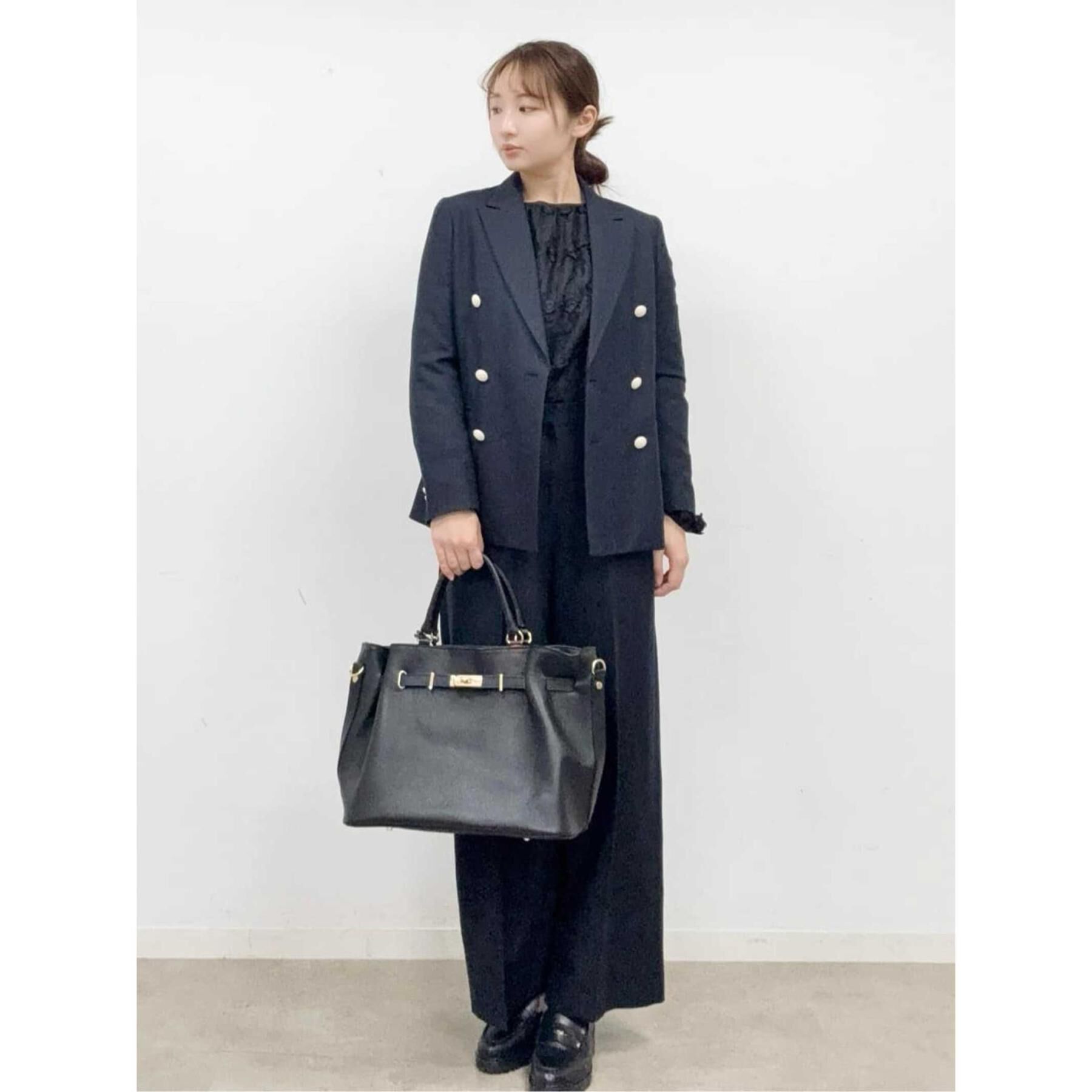 DRESSTERIOR「【セットアップ可】リネンブレンドダブルブレストジャケット」|テーラードジャケット|