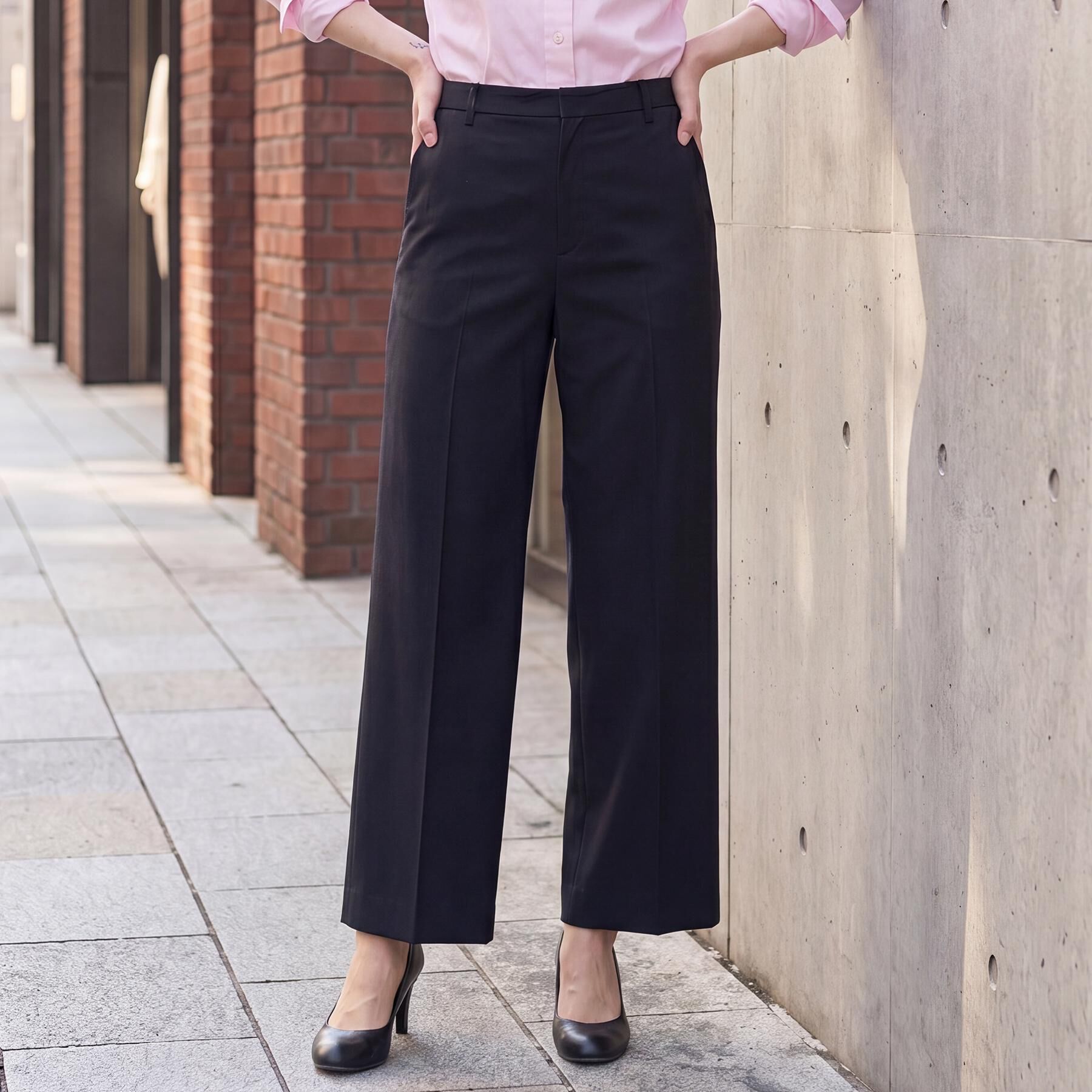 DRESSTERIOR「【接触冷感/セットアップ可】２WAYストレッチ ワイドパンツ」|その他|
