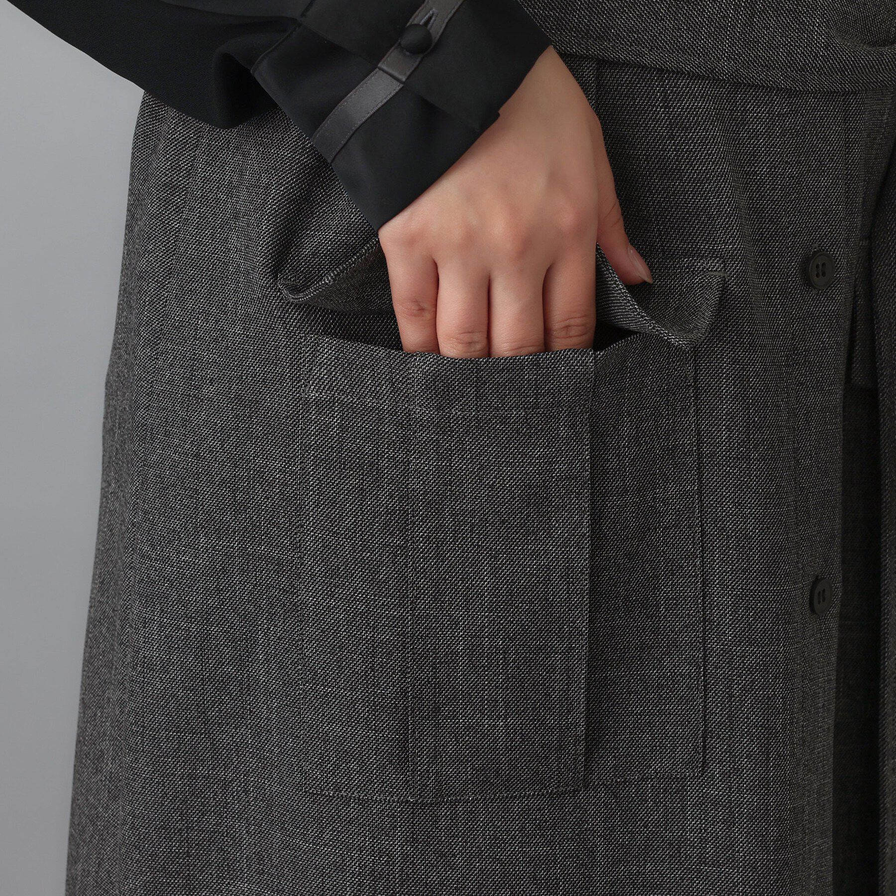 DRESSTERIOR「ウォッシャブルツイードライクワンピース」|ワンピース|