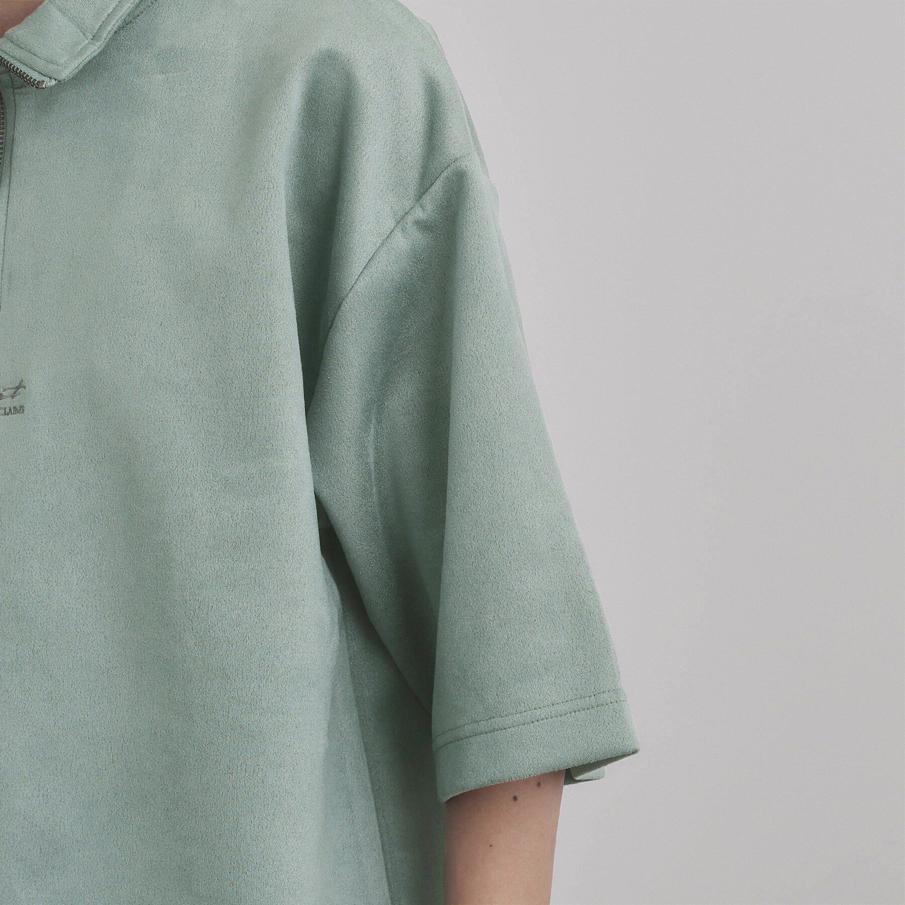 tk.TAKEO KIKUCHI「フェイクスエードハーフジップ」|Tシャツ・カットソー|