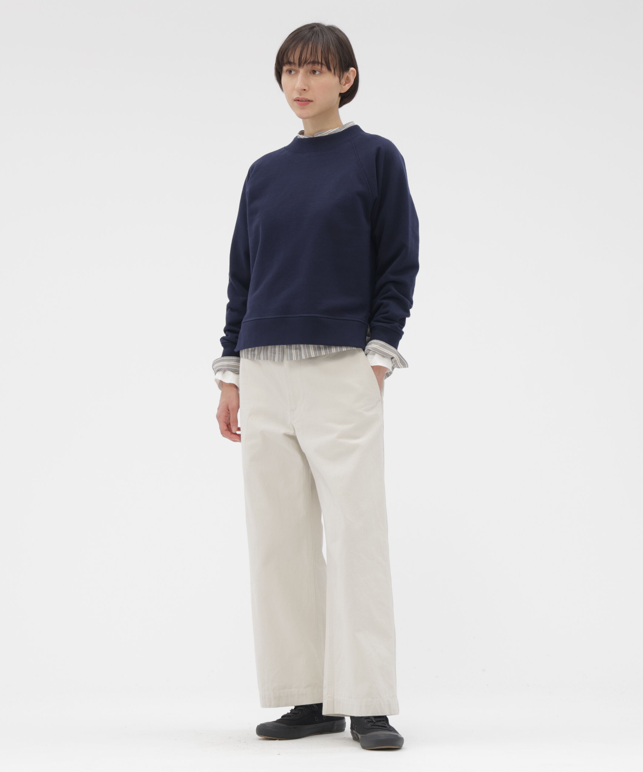 MHL.「PYJAMA STRIPE COTTON SHIRT」|シャツ・ブラウス|