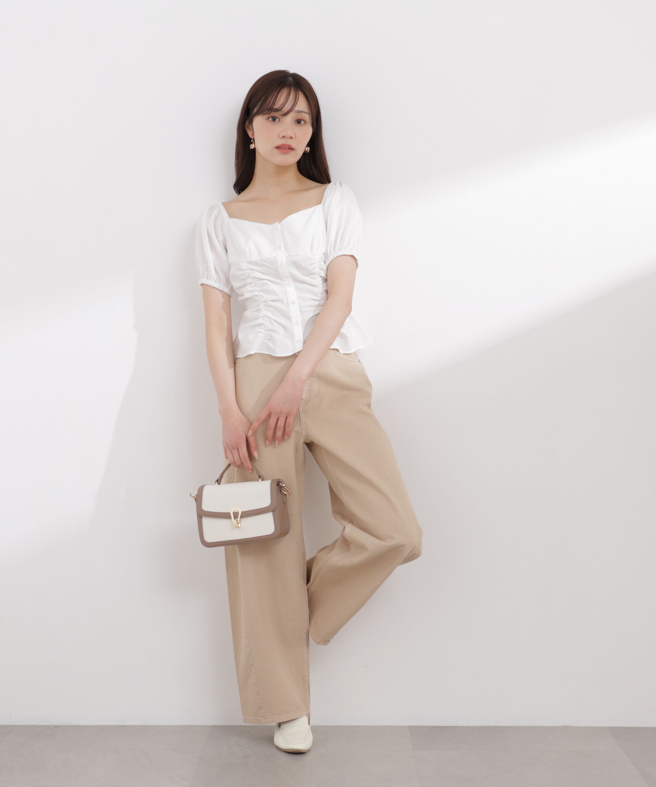 PROPORTION BODY DRESSING「〈a/mie〉ワイドバレルパンツ 26SS」|その他|
