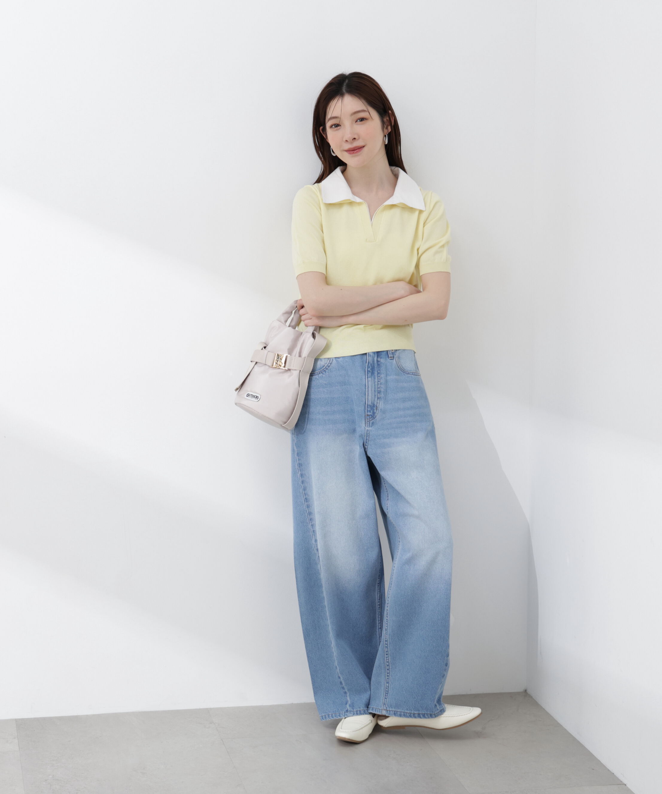 PROPORTION BODY DRESSING「〈a/mie〉ワイドバレルパンツ 26SS」|その他|