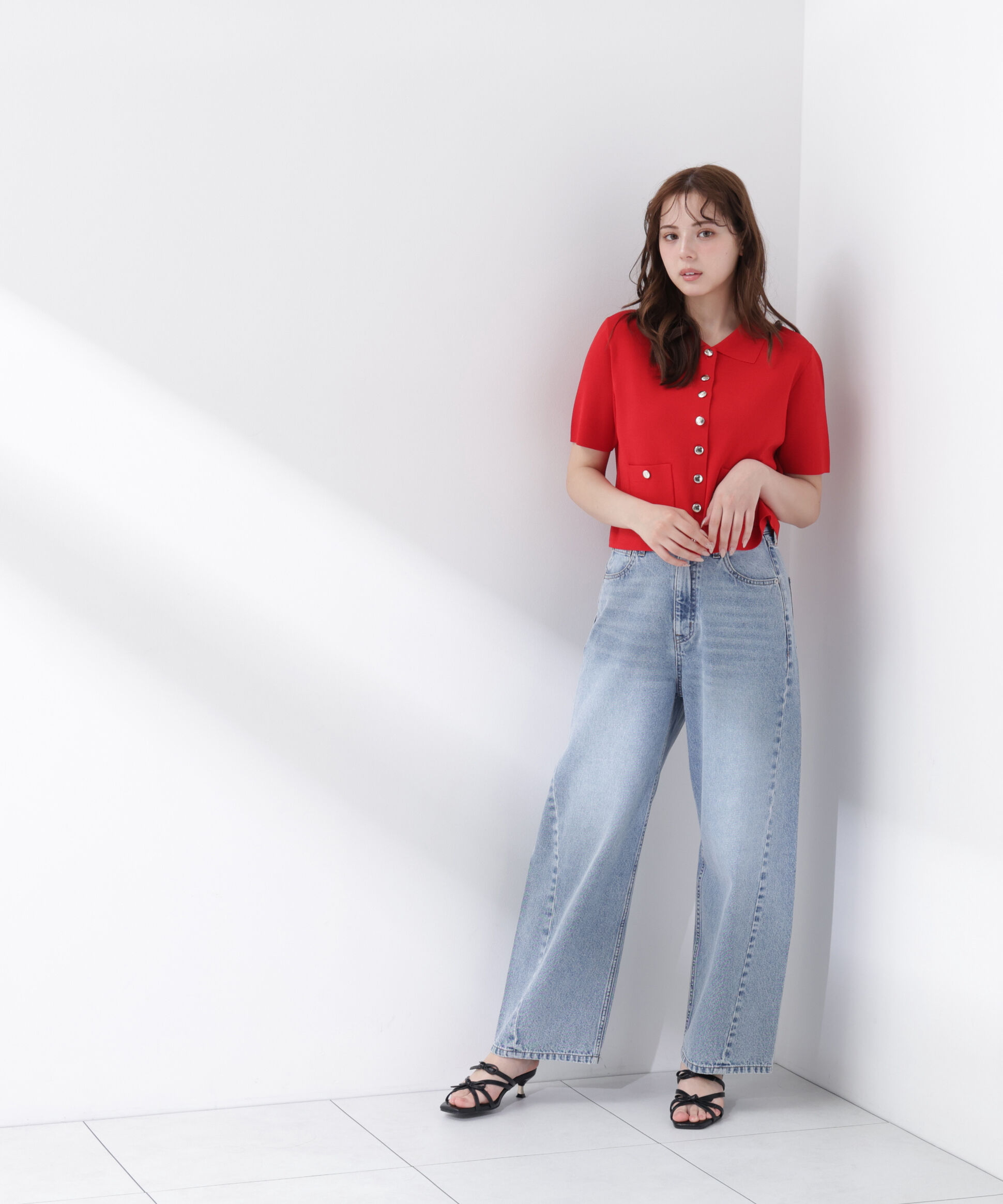 PROPORTION BODY DRESSING「〈a/mie〉ワイドバレルパンツ 26SS」|その他|