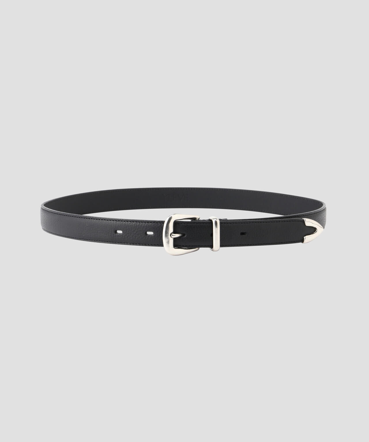 YLEVE 「YLEVE / LEATHER WESTERN BELT MEN」|ベルト|BLACK
