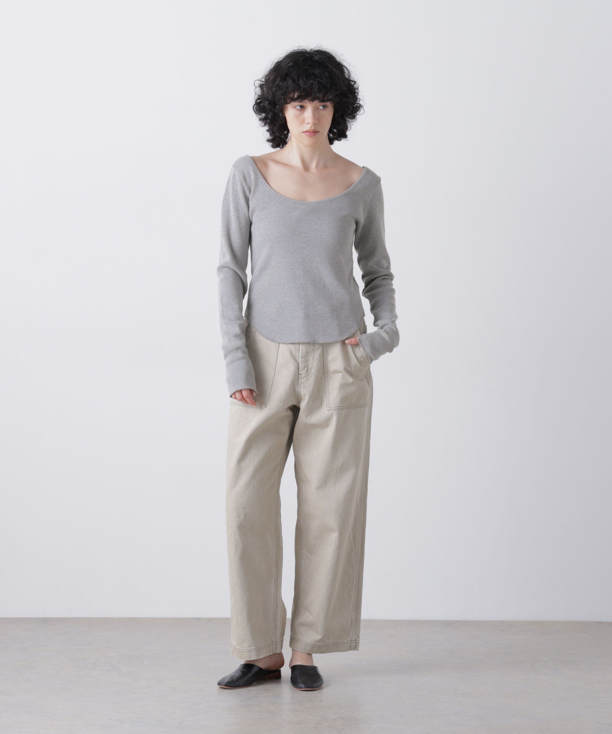 YLEVE 「YLEVE / COTTON RIB LONG-SLEEVE T」|Tシャツ・カットソー|