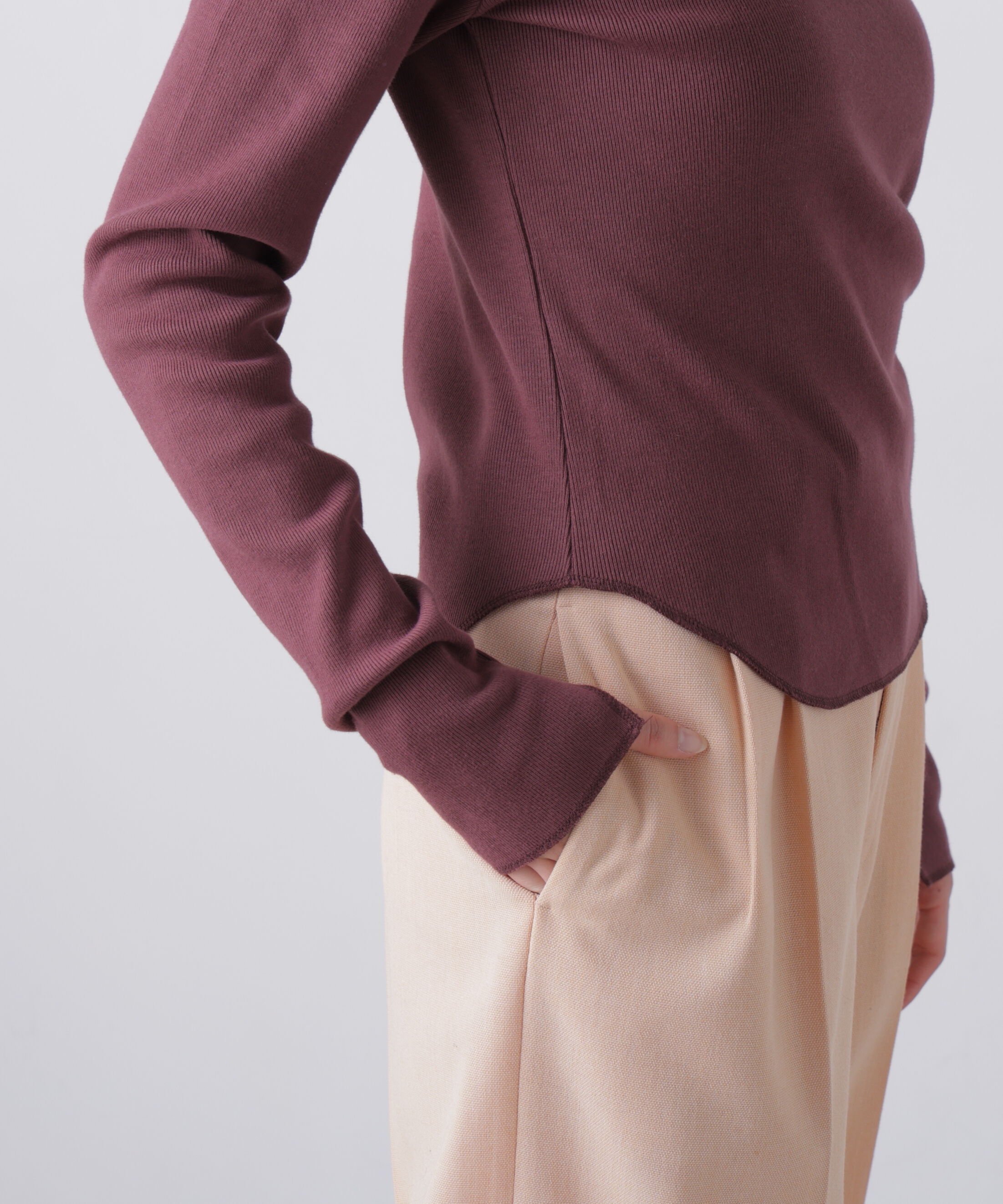 YLEVE 「YLEVE / COTTON RIB LONG-SLEEVE T」|Tシャツ・カットソー|