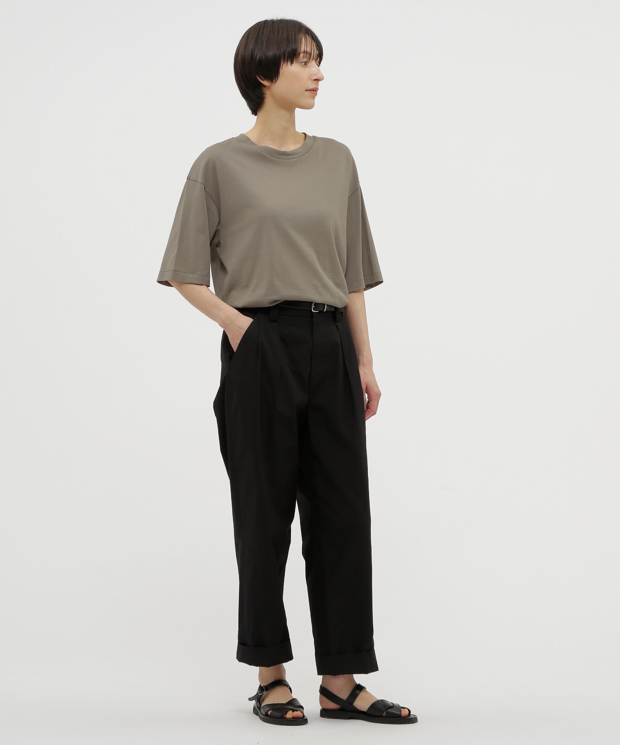  「WASHED COTTON POPLIN TROUSERS」|その他|