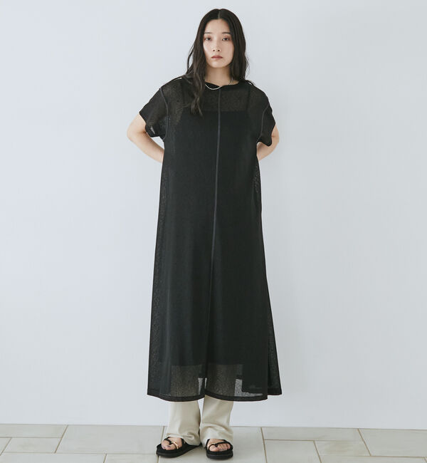 Doux archives「シアーカットソーワンピース」|ワンピース|