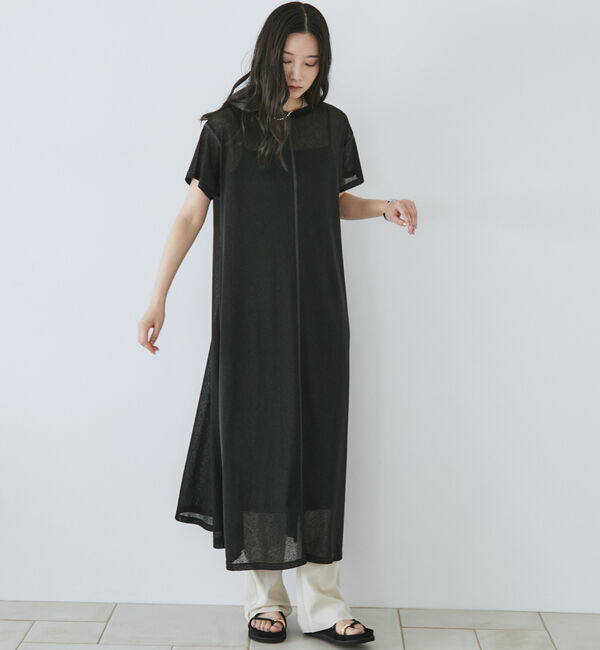 Doux archives「シアーカットソーワンピース」|ワンピース|