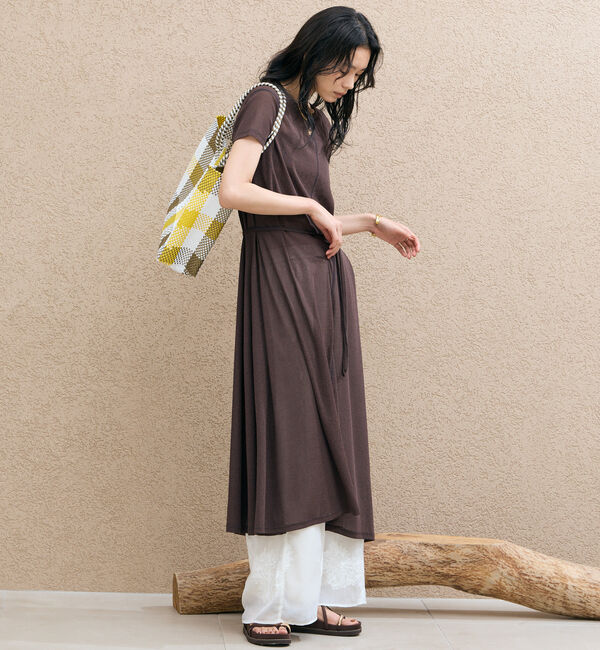 Doux archives「シアーカットソーワンピース」|ワンピース|