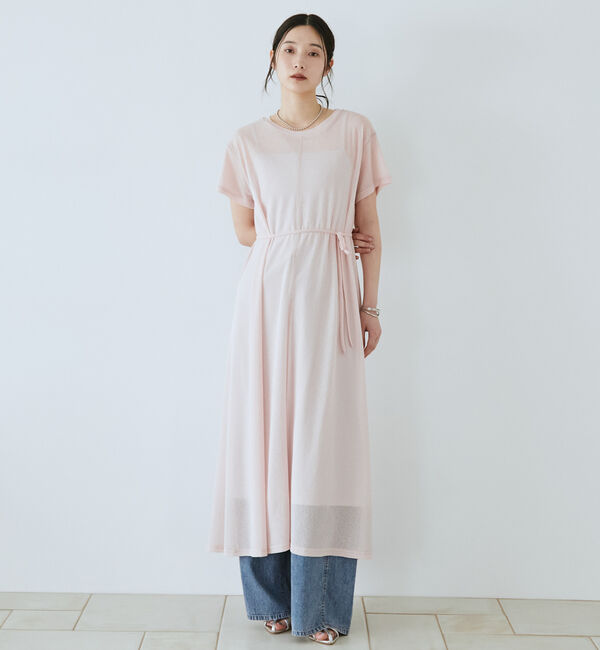 Doux archives「シアーカットソーワンピース」|ワンピース|