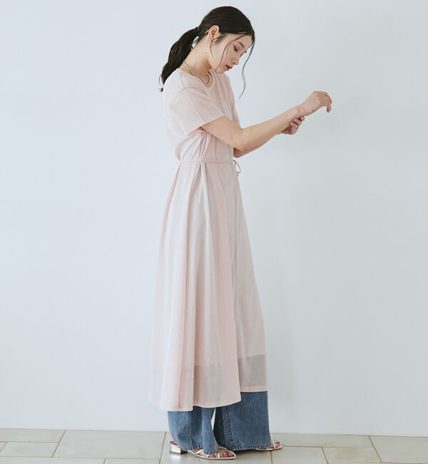 Doux archives「シアーカットソーワンピース」|ワンピース|