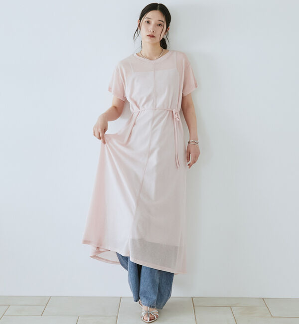 Doux archives「シアーカットソーワンピース」|ワンピース|