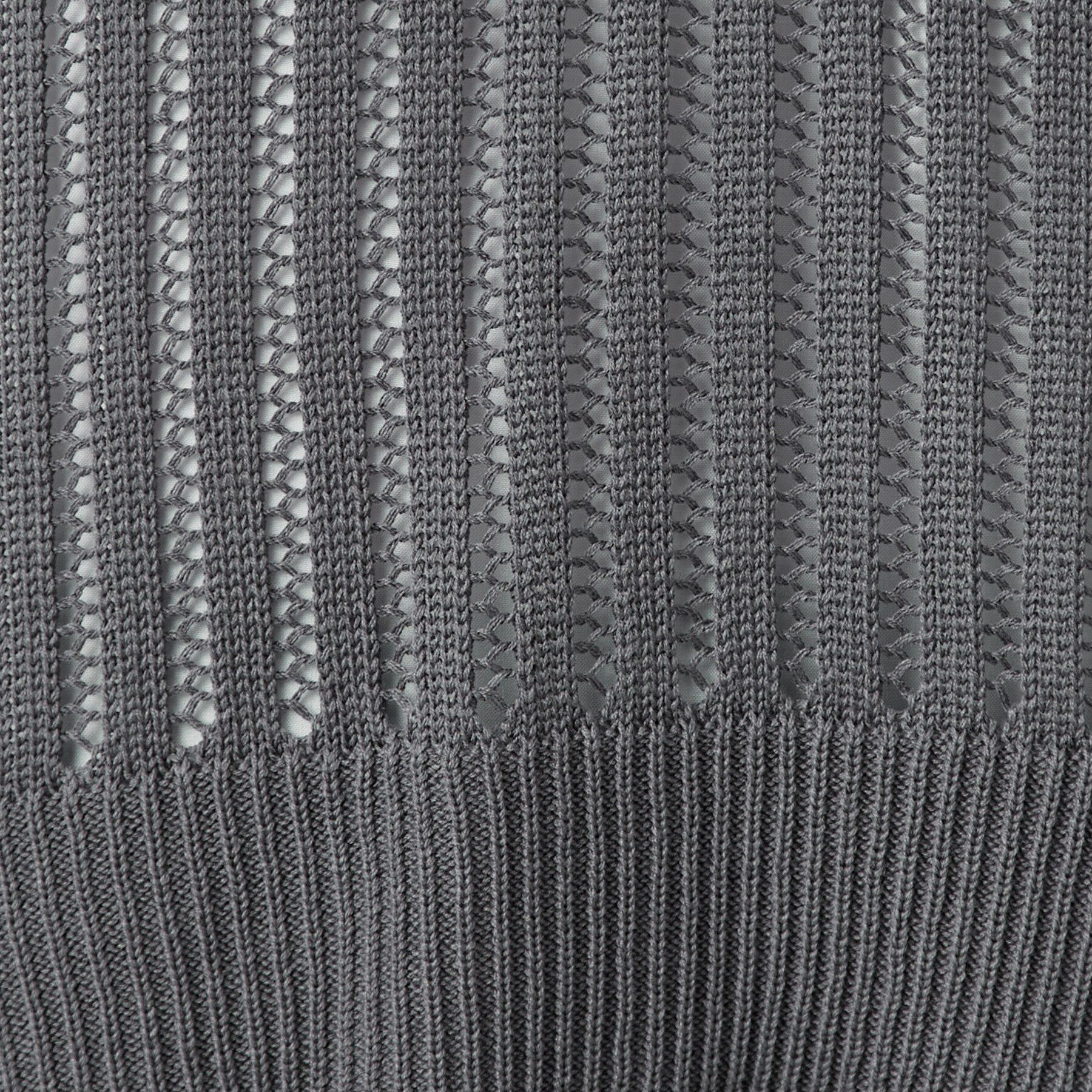 SHOO･LA･RUE「【2点セット/洗濯機可/S-LL】透かし編みニットベスト＋5分袖シャツ」|その他|