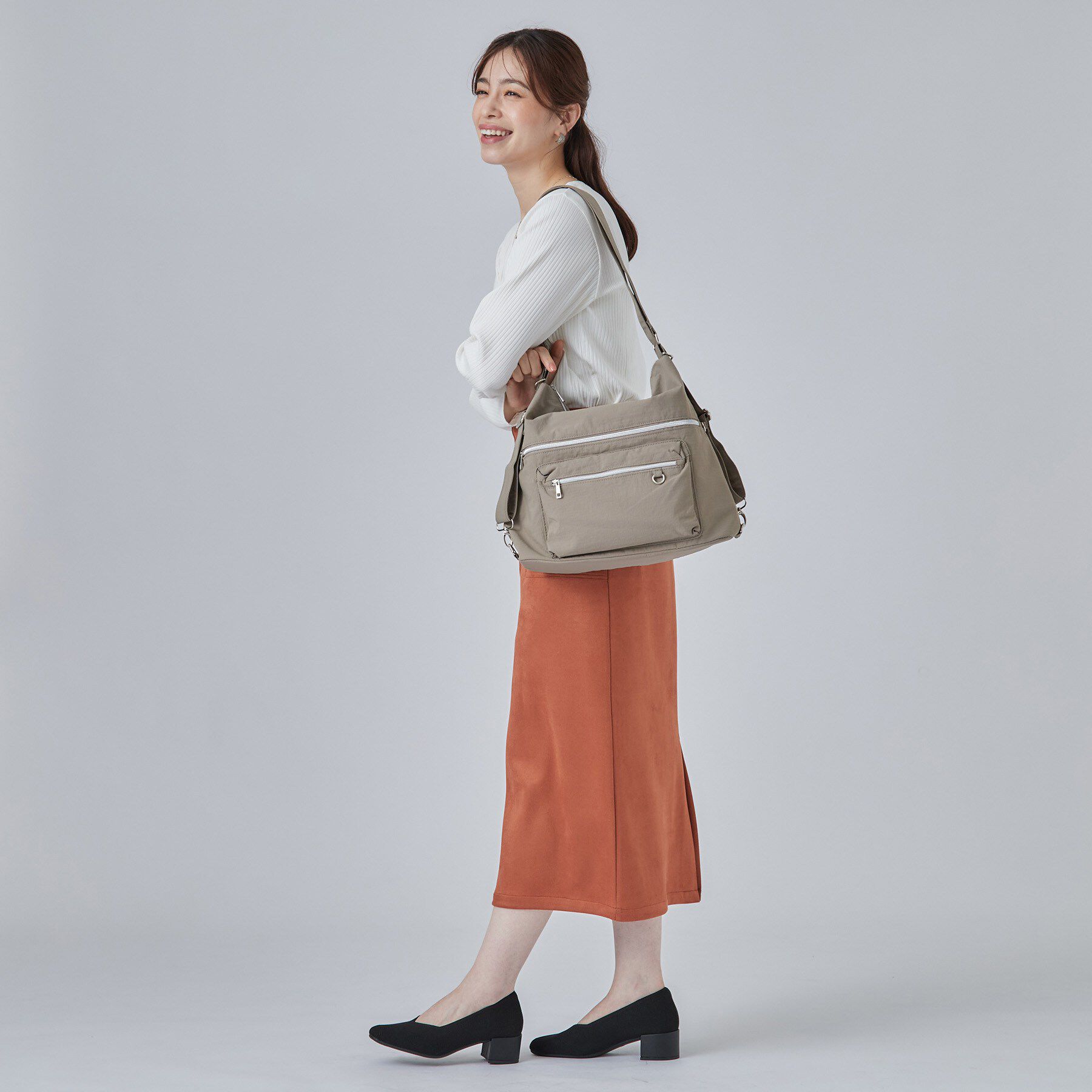 SHOO･LA･RUE「リュックにもなる変形ショルダーバッグ」|リュック|