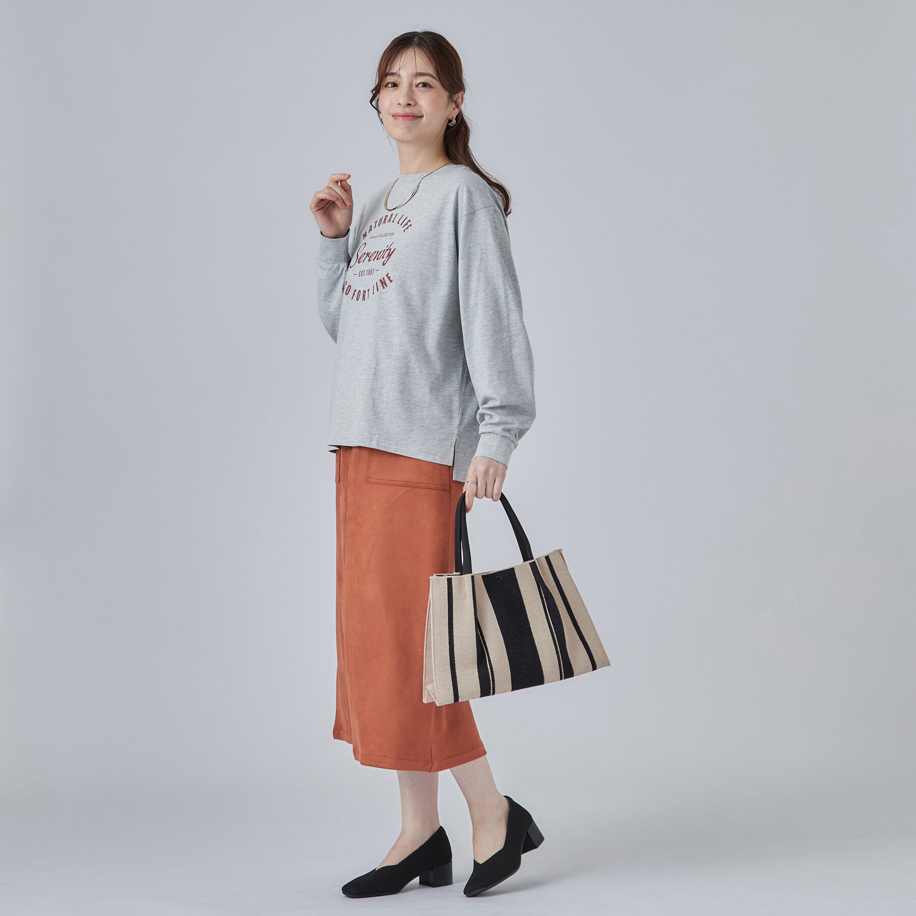SHOO･LA･RUE「2WAYボックスニットトートバッグ」|トートバッグ|