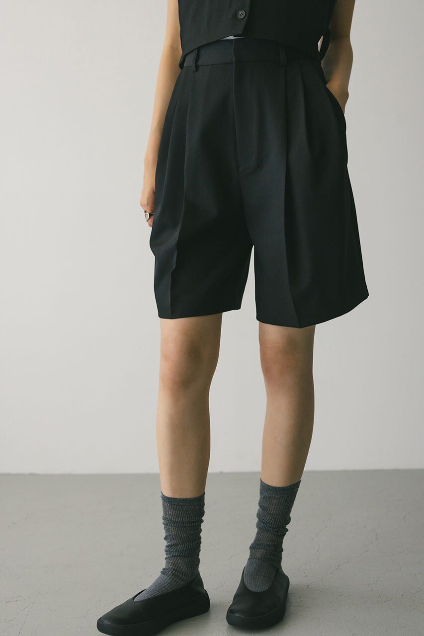 STYLEMIXER「3タックハーフパンツ」|その他|BLK