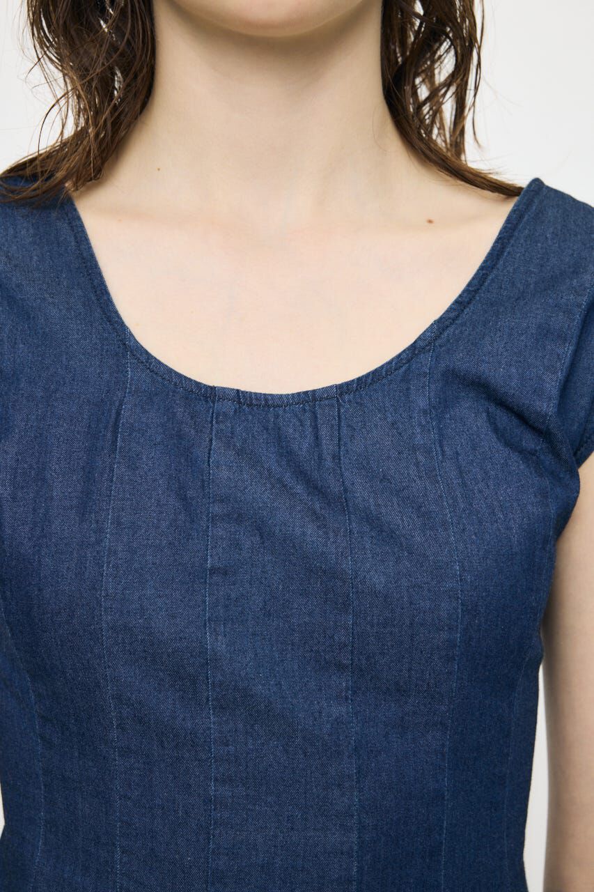 MOUSSY「DENIM MINI  ドレス」|ワンピース|