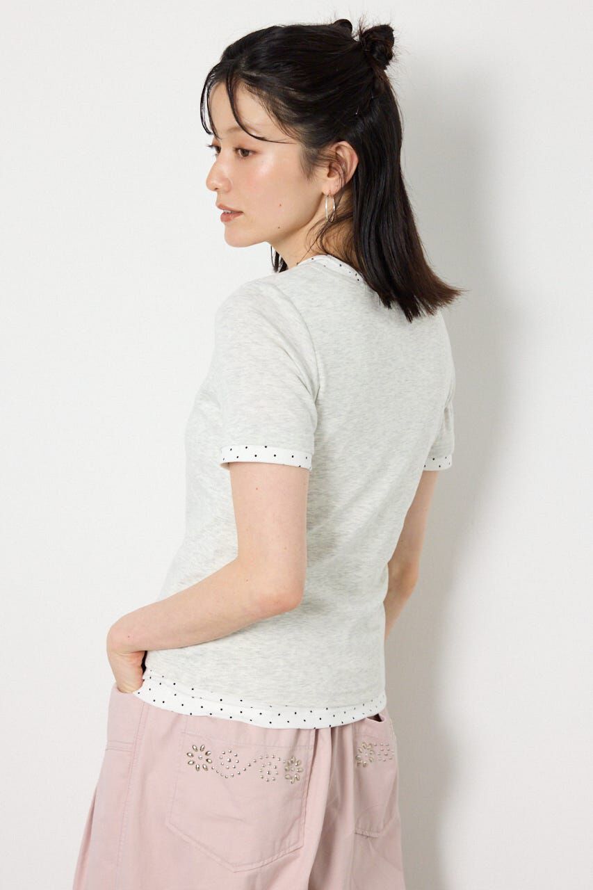 RODEO CROWNS「フェイクレイヤードヘンリーTシャツ」|Tシャツ・カットソー|