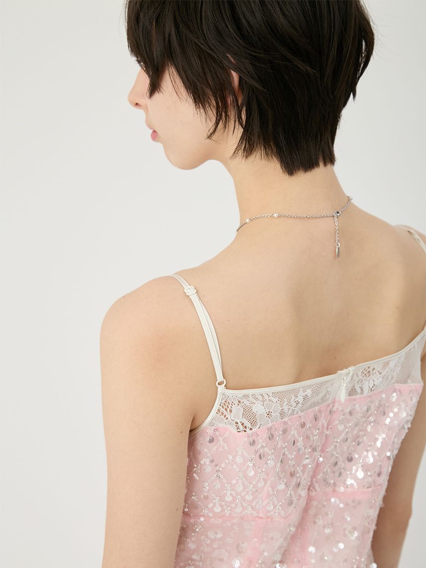 LILY BROWN「[L.B CANDY STOCK]シャイニーワンピース」|ワンピース|