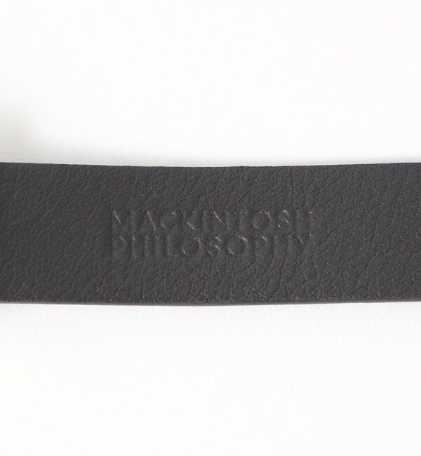 MACKINTOSH PHILOSOPHY「リバーシブルバイカラーベルト」|ベルト|