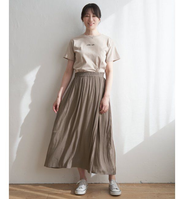 ikka「ロゴフォトプリントT」|Tシャツ・カットソー|