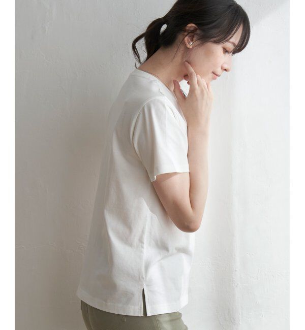 ikka「ロゴフォトプリントT」|Tシャツ・カットソー|