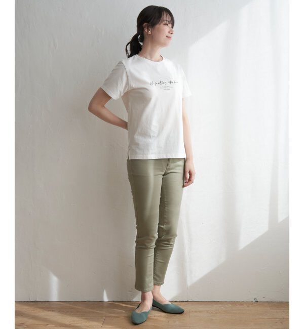 ikka「ロゴフォトプリントT」|Tシャツ・カットソー|