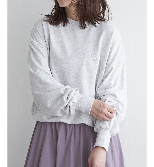 VENCE share style「ハートスウェット」|スウェット・ジャージ|