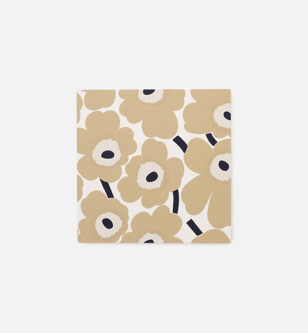 Marimekko「Pieni Unikko ファブリックボード」|その他|ﾍﾞｰｼﾞｭ&times;ｵﾌﾎﾜｲﾄ