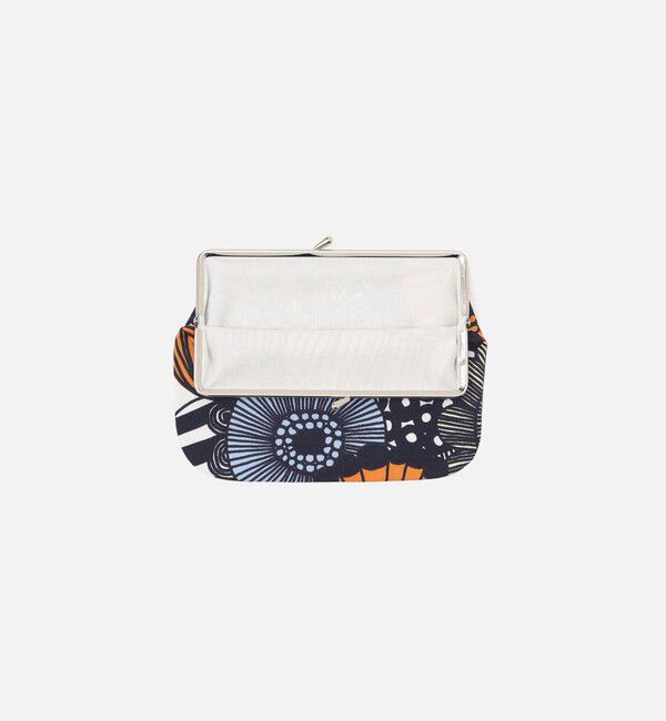Marimekko「Pieni Siirtolapuutarha Puolikas Kukkaro がま口ポーチ」|ポーチ|