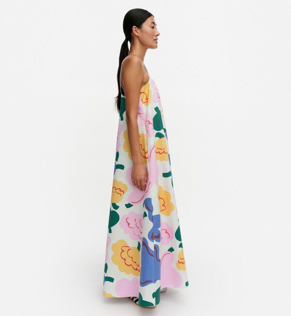 Marimekko「Sh Huvittaa Kukasta kukkaan ワンピース」|ワンピース|