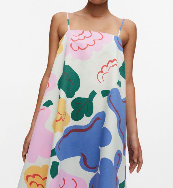 Marimekko「Sh Huvittaa Kukasta kukkaan ワンピース」|ワンピース|