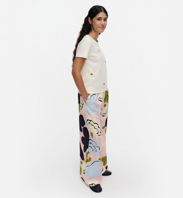 Marimekko「Vaihtelu Kukasta kukkaan パンツ」|チノ|