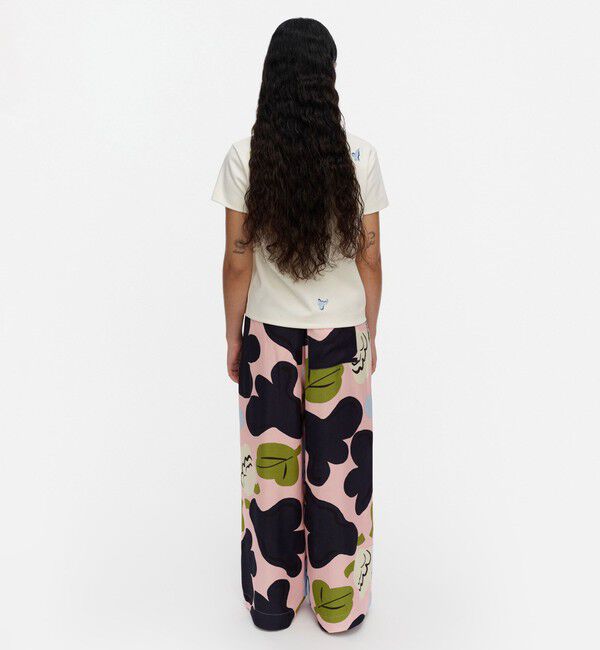 Marimekko「Vaihtelu Kukasta kukkaan パンツ」|チノ|