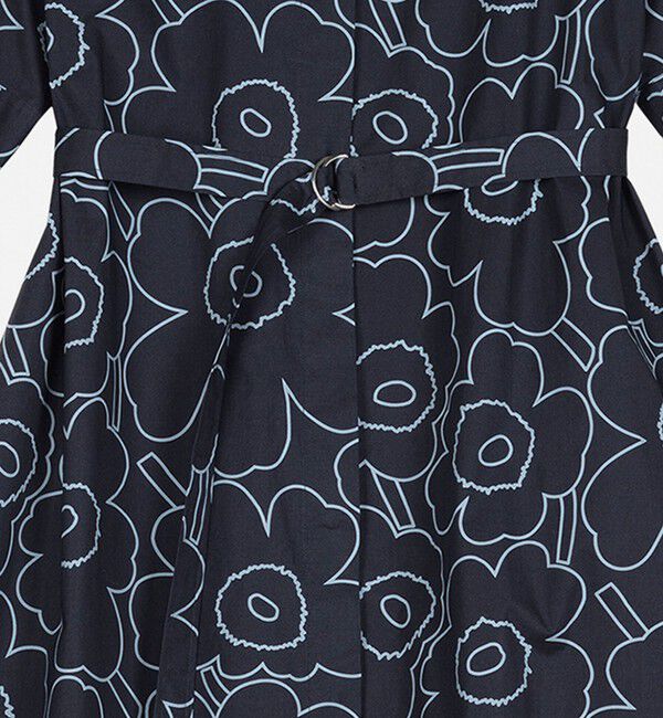 Marimekko「Popliini Piirto Unikko ワンピース」|ワンピース|