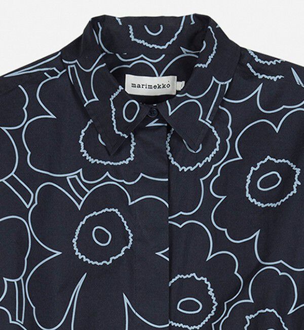 Marimekko「Popliini Piirto Unikko ワンピース」|ワンピース|