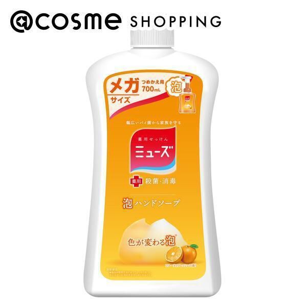  「ミューズ ミューズ泡ハンドソープ フルーティーフレッシュの香り メガサイズ詰替 (700mL)」|ハンドケア|その他