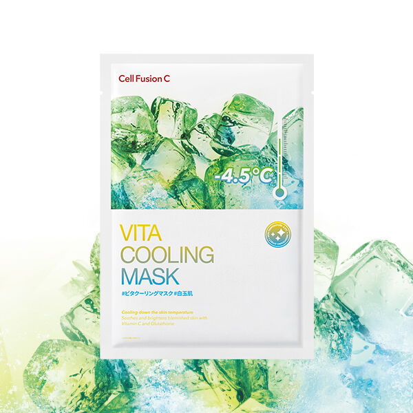  「Cell Fusion C(セルフュージョンシー) VITA COOLING MASK (27g&times;3枚)」|フェイスマスク・パック|