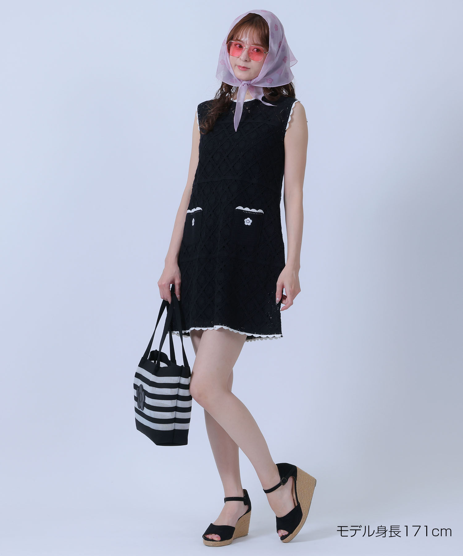 MARY QUANT「クロッシェライクレース ワンピース」|ワンピース|