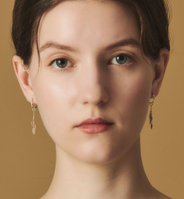 agete「《WEB限定》シルバーフープピアス」|ピアス|
